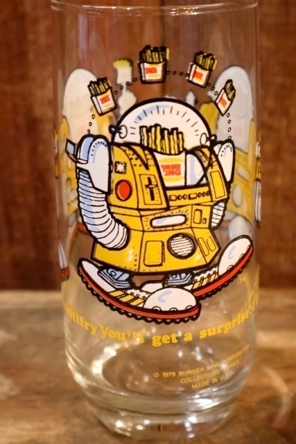 画像4: gs-260601-15 BURGER KING / 1979 Collectors Series Glass "Wizard of Fries"