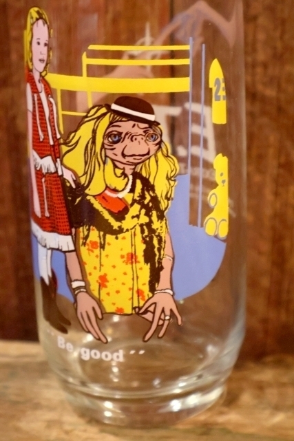 画像2: gs-260801-16 E.T. / AAFES 1982 Glass "Be good" (A)
