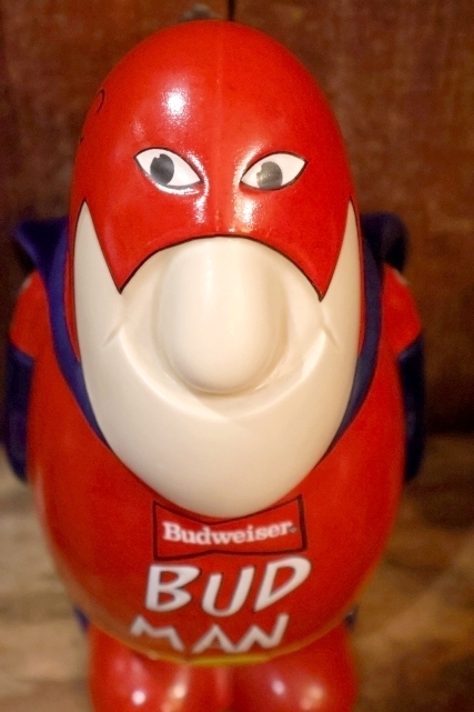 画像2: ct-260801-68 Budweiser / BUD MAN 1980's Ceramic Stein Beer Mug
