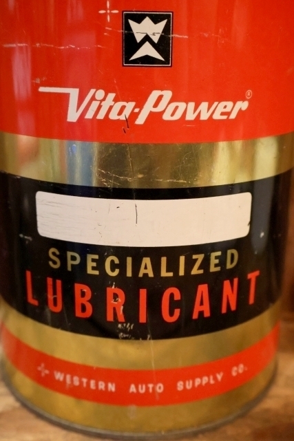画像2: dp-241106-55 WESTERN AUTO SUPPLY CO. Vita Power FIVE POUNDS LUBRICANT CAN