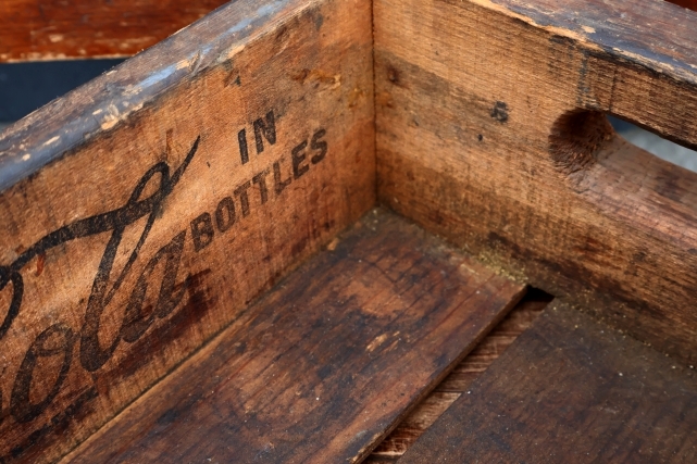 画像11: dp-260801-16 Coca-Cola / 1960's Wood Crate Box