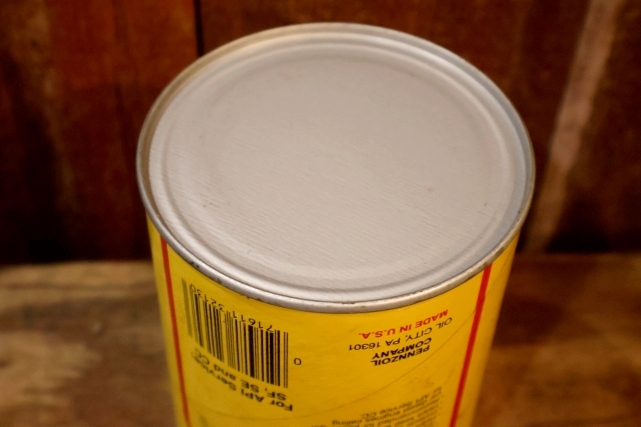 画像9: dp-260417-08 PENNZOIL WITH Z-7 S.A.E. 30  ONE U.S. QUART MOTOR OIL CAN