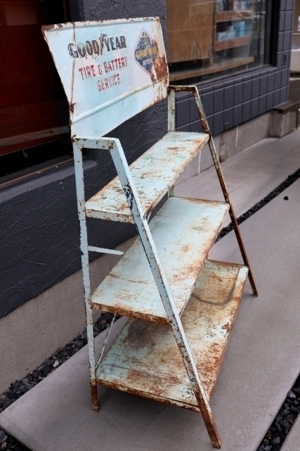 画像10: dp-260901-02 【※店頭ピックのみ】GOODYEAR TIRE & BATTERY SERVICE 1950's-1960's METAL SHELF RACK