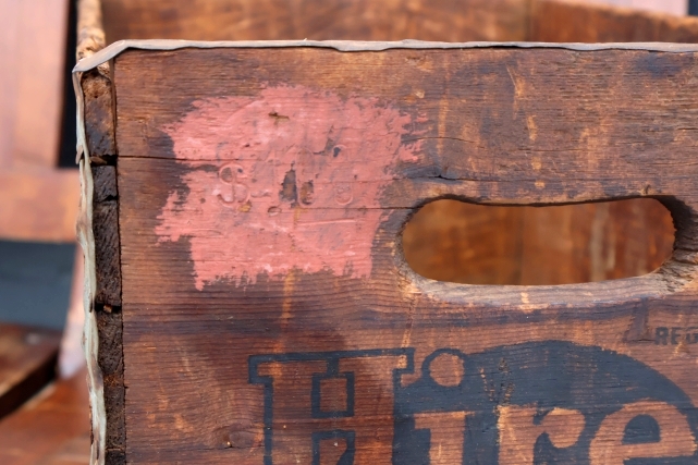 画像10: dp-260801-21 Hires ROOT BEER / 1950's-1960's Wood Crate Box