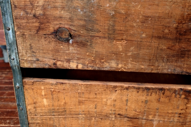 画像17: dp-260801-18 SEVEN UP 7 Up / 1970's Wood Crate Box