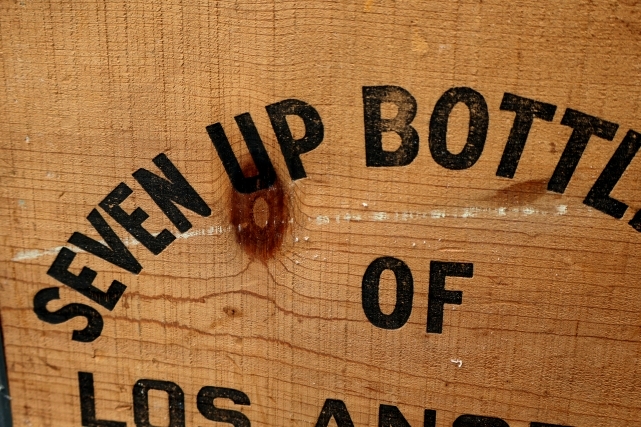 画像5: dp-260801-17 SEVEN UP 7 Up / 1970's Wood Crate Box