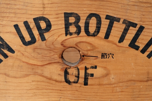 画像2: dp-260801-17 SEVEN UP 7 Up / 1970's Wood Crate Box