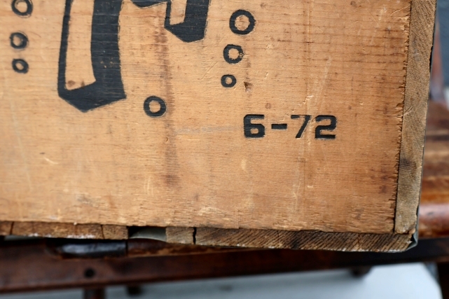 画像11: dp-260801-18 SEVEN UP 7 Up / 1970's Wood Crate Box