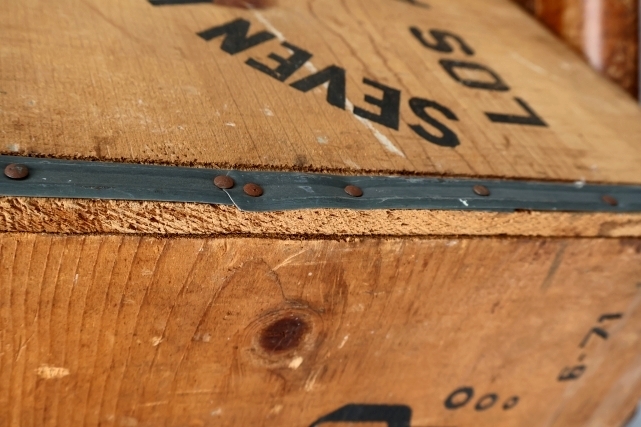 画像17: dp-260801-17 SEVEN UP 7 Up / 1970's Wood Crate Box