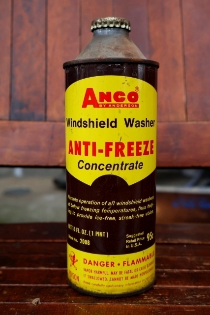画像1: dp-260901-54 Anco 1960'S Windshield Washer ANTI-FREEZE Concentrate Can