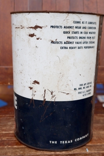 画像4: dp-260901-47 THE TEXAS COMPANY(TEXACO) 1950's-1960's HAVOLINE 5 U.S. QUARTS CAN