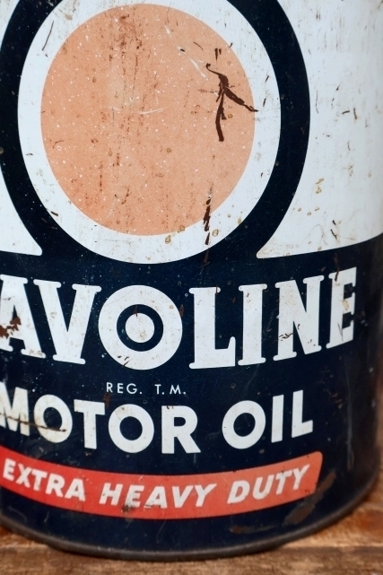 画像3: dp-260901-47 THE TEXAS COMPANY(TEXACO) 1950's-1960's HAVOLINE 5 U.S. QUARTS CAN