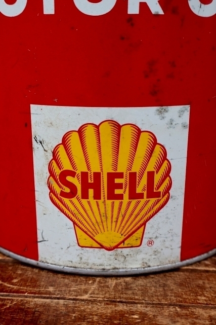 画像2: dp-260901-50 SHELL 1960's X-100 MOTOR OIL 5 U.S. QUARTS CAN