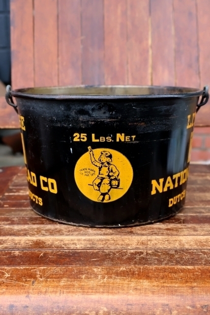 画像1: dp-260901-23 NATIONAL LEAD COMPANY 1950's-1960's DUTCH BOY LITHARGE 25 LBS.NET BUCKET