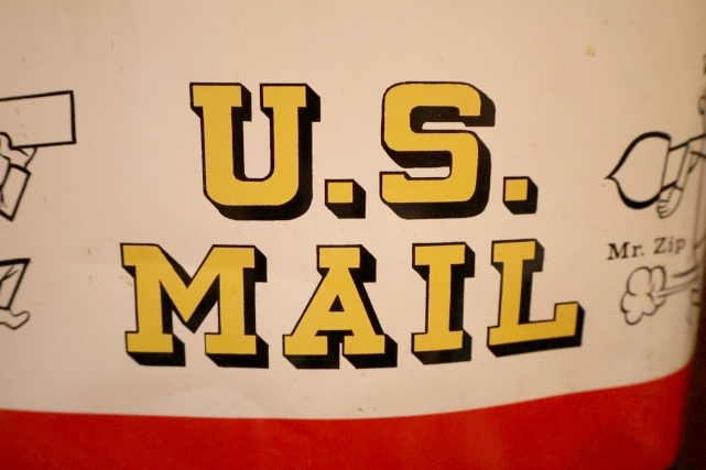 画像4: ct-260901-01 U.S. MAIL / MR. ZIP 1960's TRASH CAN