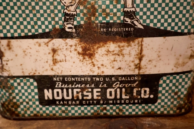 画像6: dp-260901-63 NOURSE OIL Co, 〜1940's Capitol Motor Oil 2 U.S. GALLONS CAN
