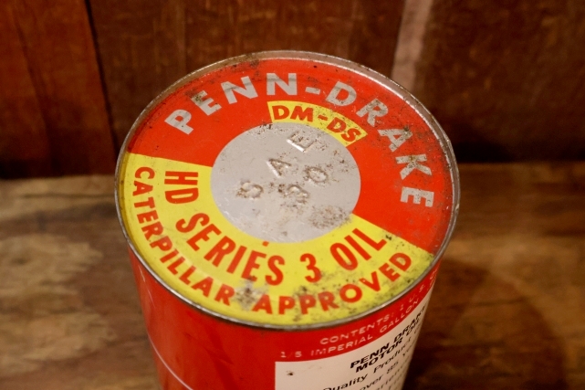 画像7: ct-260902-06 PENNSYLVANIA REFINING COMPANY 1950's-1960's penn drake ONE U.S. QUART MOTOR OIL CAN