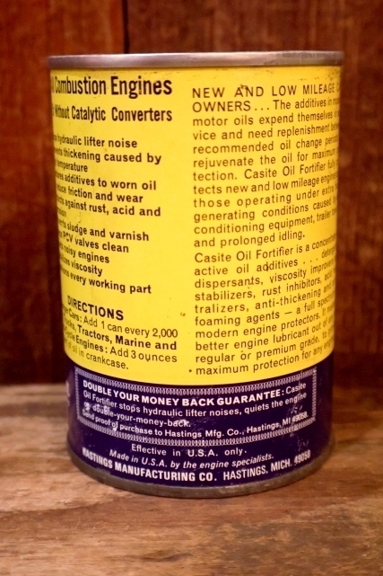 画像4: dp-260901-72 CASITE 1970's〜Oil Fortifier 15 FL. OZ. CAN