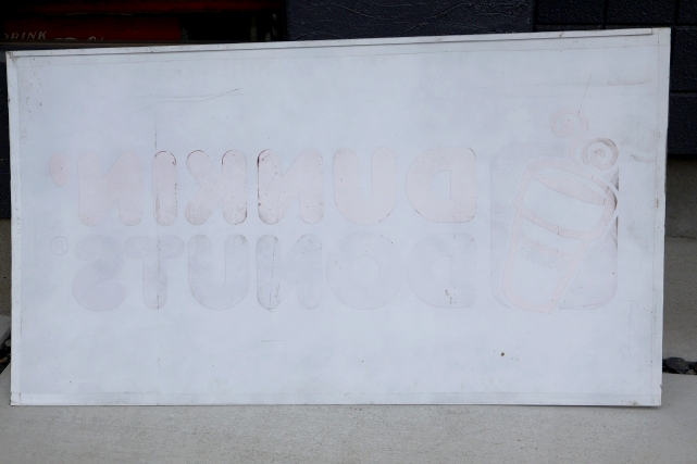 画像10: 【※店頭ピックのみ】 dp-260901-26 DUNKIN' DONUTS 2000's Big Store Sign