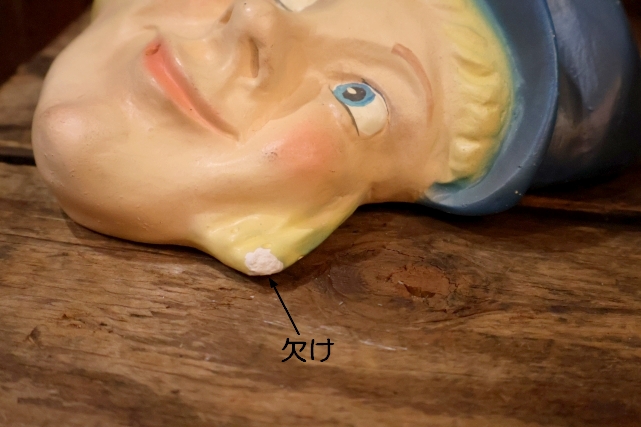 画像6: ct-260922-06 Dutch Boy Paint / 1930's-1940's Chalkware String Holder Wall Decor