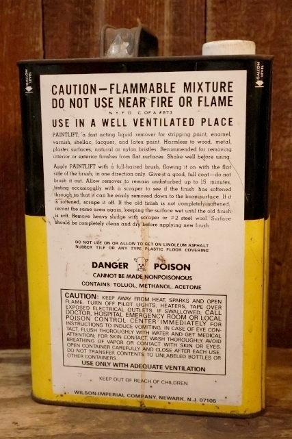画像4: dp-260902-08 Paintlift PAINT AND VARNISH REMOVER ONE U.S. GALLON CAN