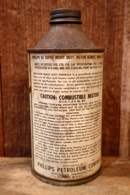 画像3: dp-260901-80 PHILLIPS 66 / SUPER HEAVY DUTY Blake Fluid 12 FL.OZ. CAN