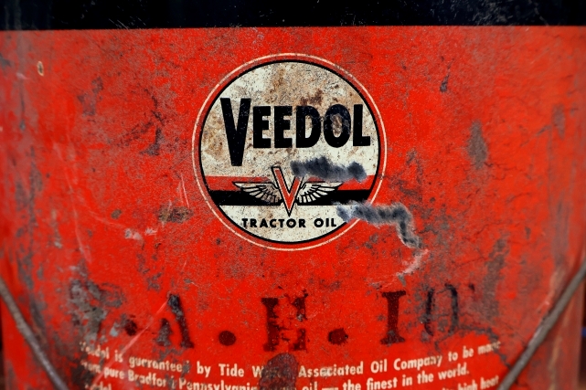 画像7: dp-260901-38 VEEDOL TRACTOR OIL 1950's 5 U.S. GALLONS CAN