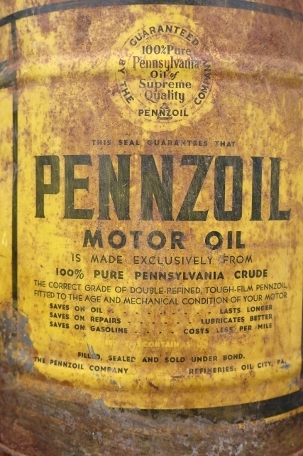 画像6: dp-260901-35 PENNZOIL 1950's-1960's 5 U.S. GALLONS MOTOR OIL CAN