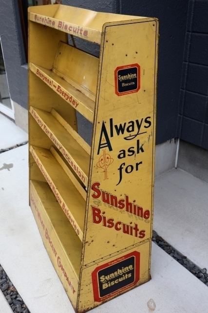 画像2: 【※店頭ピックのみ】dp-261001-01 Sunshine Biscuits Co. 1900's Store Display Metal Rack