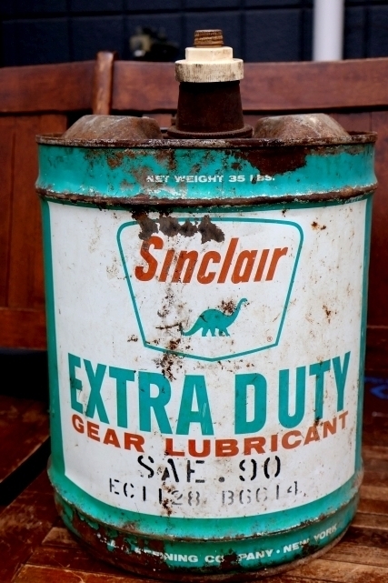画像1: dp-260901-33 Sinclair 1960's EXTRA DUTY GEAR LUBRICANT 5 U.S. GALLONS CAN