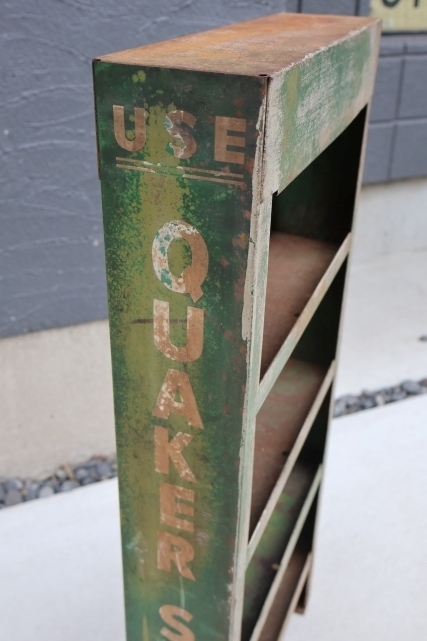 画像5: dp-260901-15 QUAKER STATE MOTOR OIL 1950's ONE U.S. QUART CAN DISPLAY RACK