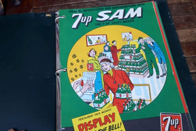 画像5: dp-260901-30 7 Up 1950's Selling Advertising Merchandising with "7 Up SAM"