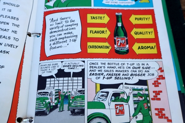 画像8: dp-260901-30 7 Up 1950's Selling Advertising Merchandising with "7 Up SAM"