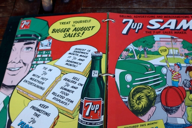 画像12: dp-260901-30 7 Up 1950's Selling Advertising Merchandising with "7 Up SAM"