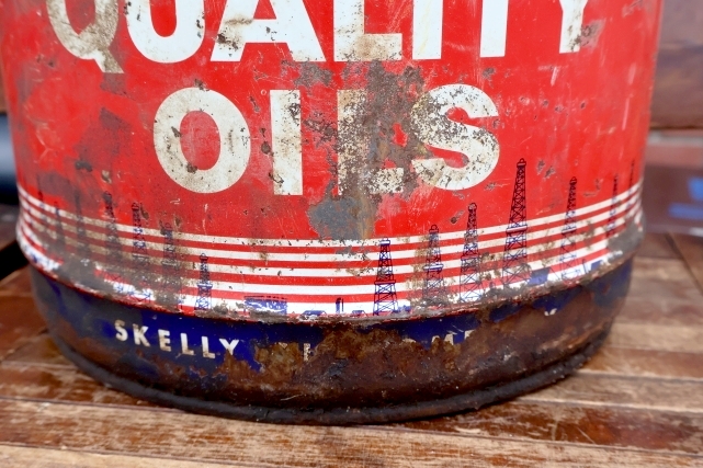 画像3: dp-260901-41 Skelly QUALITY OILS 5 U.S. GALLONS OIL CAN