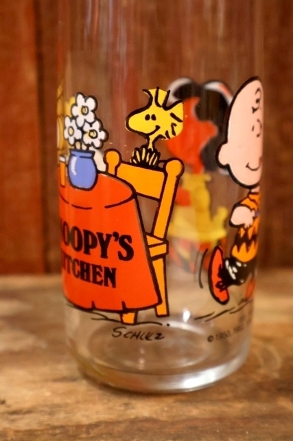 画像3: gs-261001-02 SNOOPY'S KITCHEN 1980's Anchor Hocking Glass