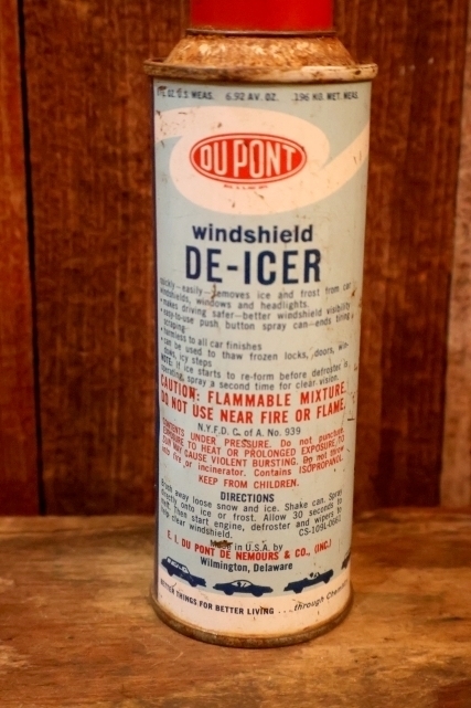画像6: dp-260902-59 DU PONT 1960's windshield DE-ICER CAN
