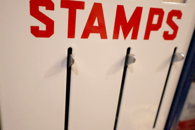 画像3: dp-260801-25 U.S. STAMPS / 1960's SHIPMAN MFG. CO. VENDING MACHINE