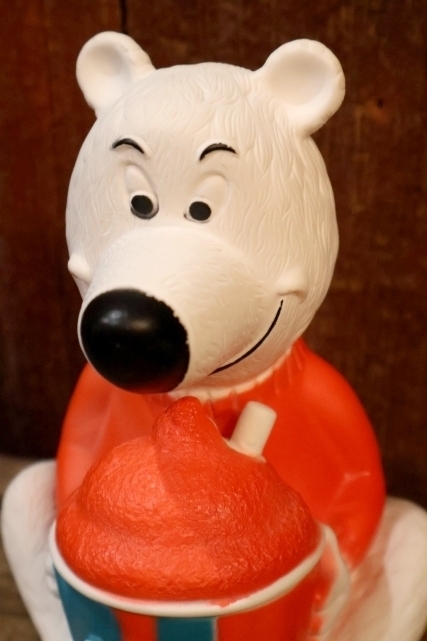 画像2: ct-261014-10 ICEE BEAR / 1970's Soft Vinyl Coin Bank