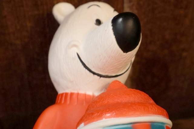 画像3: ct-261014-10 ICEE BEAR / 1970's Soft Vinyl Coin Bank