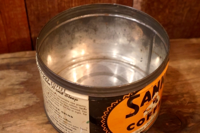 画像6: dp-261014-08 SANKA COFFEE 1950's TIN CAN