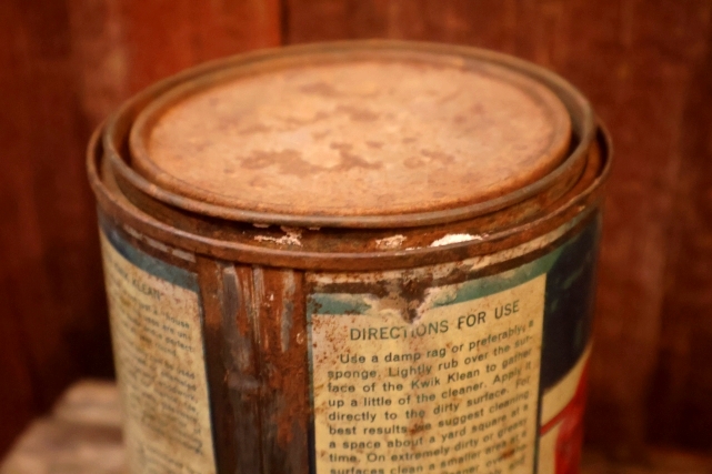 画像7: dp-261014-02 THE PILSEN PAINT & VARNISH CO. 1930's-1940's KWIK KLEAN CLEANER CAN