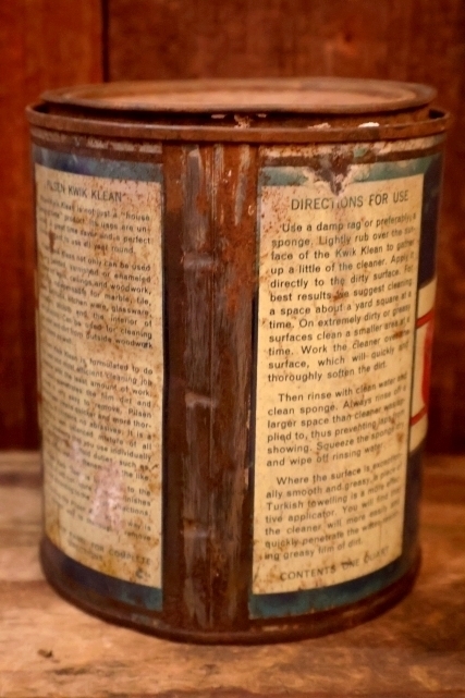 画像6: dp-261014-02 THE PILSEN PAINT & VARNISH CO. 1930's-1940's KWIK KLEAN CLEANER CAN