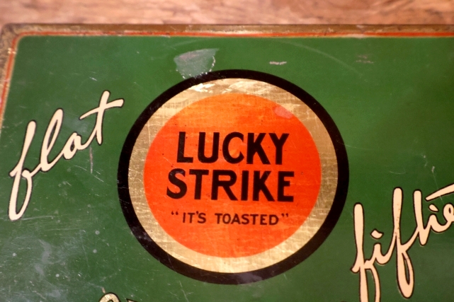 画像2: dp-261014-01 LUCKY STRIKE 1940's CIGARETTS TIN CASE