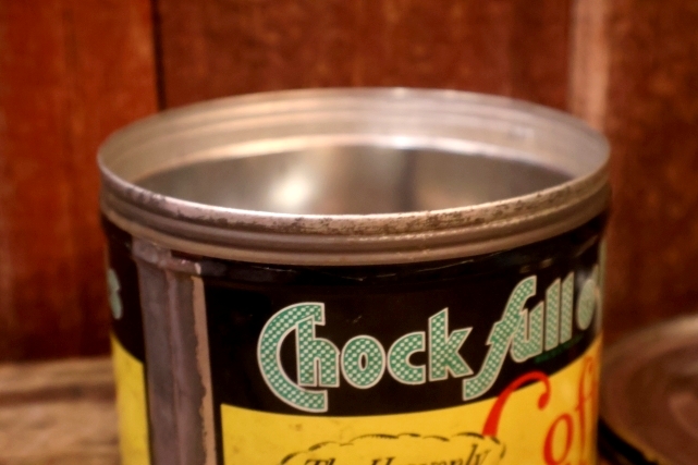 画像9: dp-261014-09 Chock full o' Nuts Coffee 1950's〜 TIN CAN