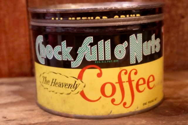 画像3: dp-261014-09 Chock full o' Nuts Coffee 1950's〜 TIN CAN