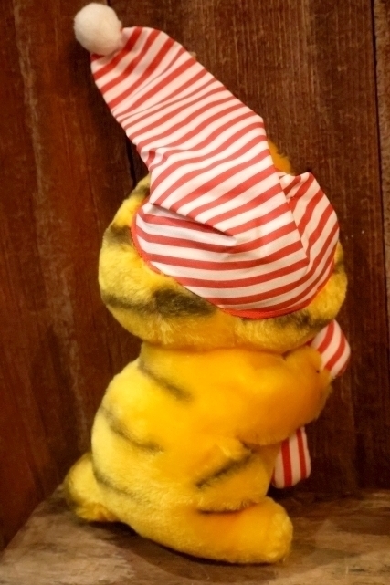 画像7: ct-261014-25 Garfield / DAKIN 1980's Plush Doll "Candy Cane"
