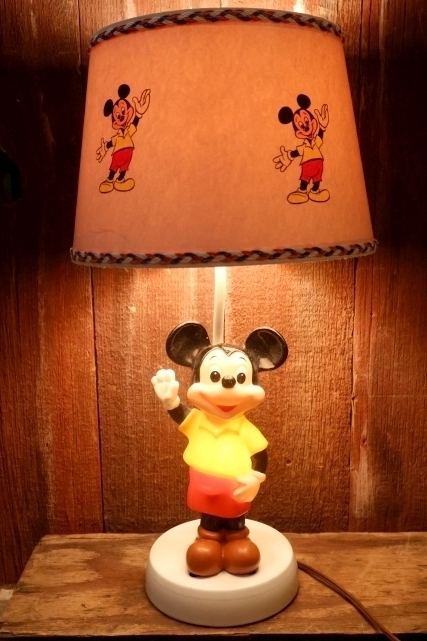 画像1: ct-261014-47 Mickey Mouse / 1960's Nursery Light