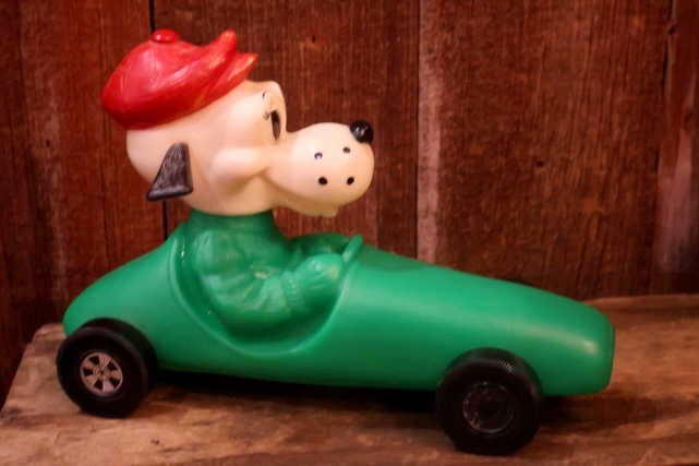 画像6: ct-261014-33 ROYALTY INDUSTRIES 1973 Dog On Race Car Coin Bank