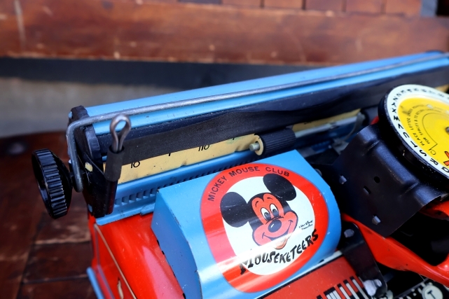 画像9: ct-261014-49 Mickey Mouse Club / T.COHN INC. 1950's MOUSKETEER TYPEWRITER 